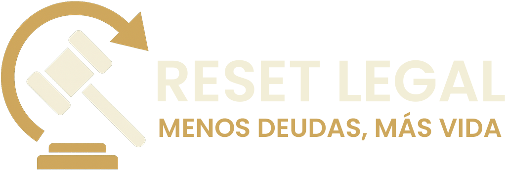 Logo Reset Legal Menos dudas, Más Vida